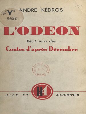 cover image of L'Odéon